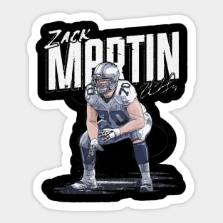 Zack Martin Dallas Chisel Sticker